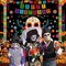 Dia De Los Muertos Sugar Skull Happy Birthday Background Decoration(Multicolor)
